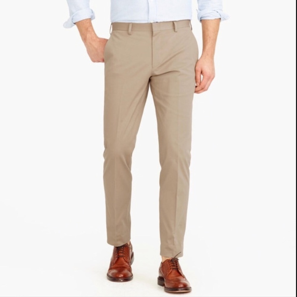 J. Crew | 100% Cotton Slim Bedford Khaki Pants